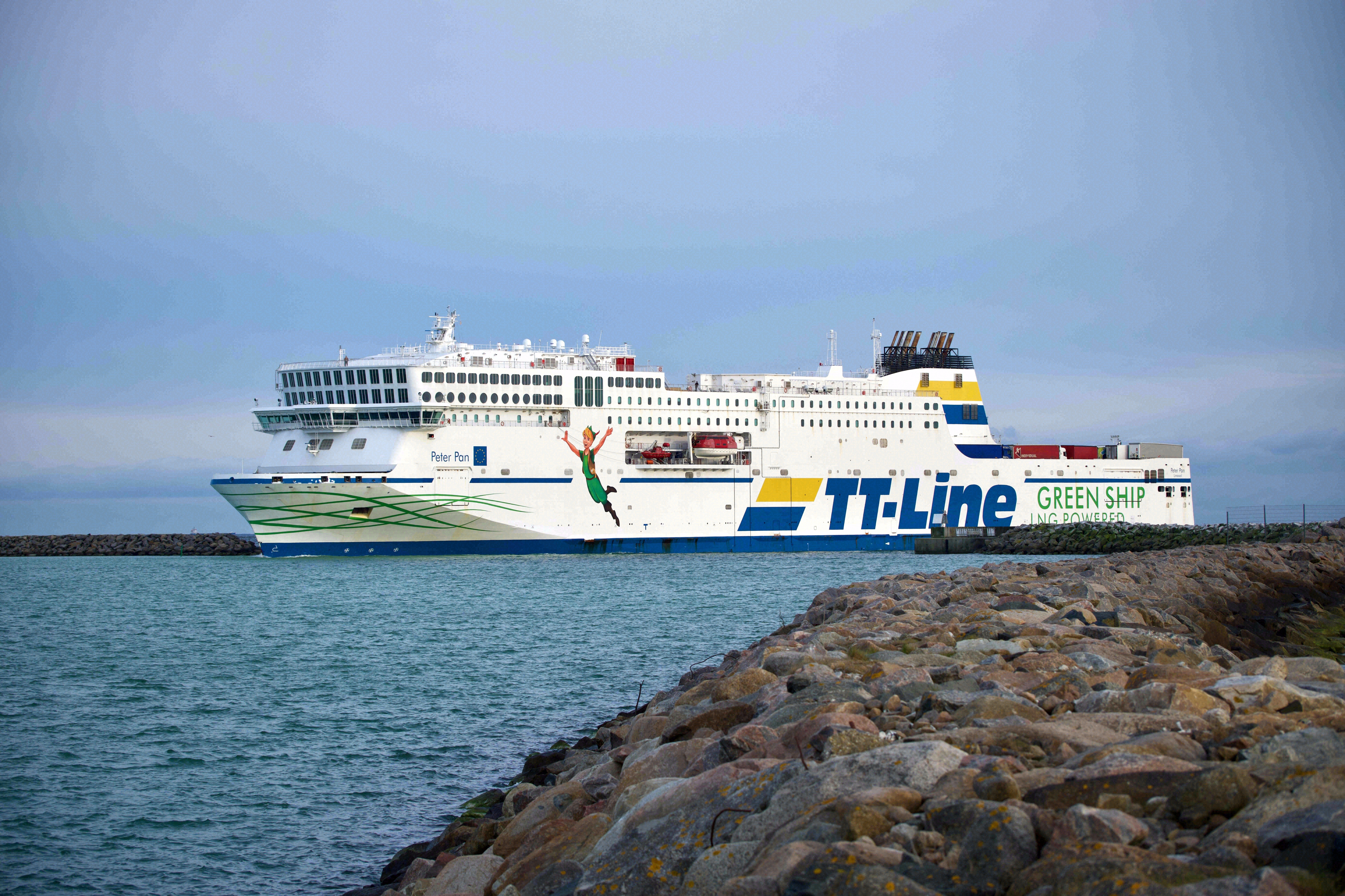 Ferry Trelleborg - Klaipėda sur la Baltique